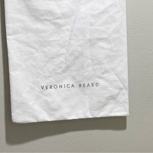 VERONICA BEARD White Graphic Dust Bag Drawstring Closure Shoes Accessories